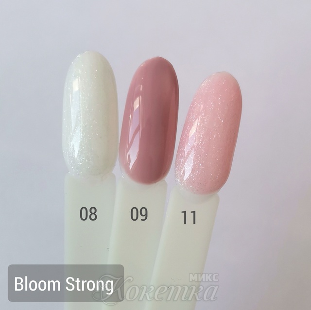 База Bloom Strong жесткая оттенок №9 15 мл
