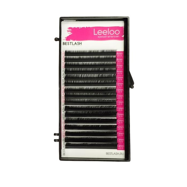 Ресницы LeeLoo D/0,10 mixes 8-14 mm, 16 линий