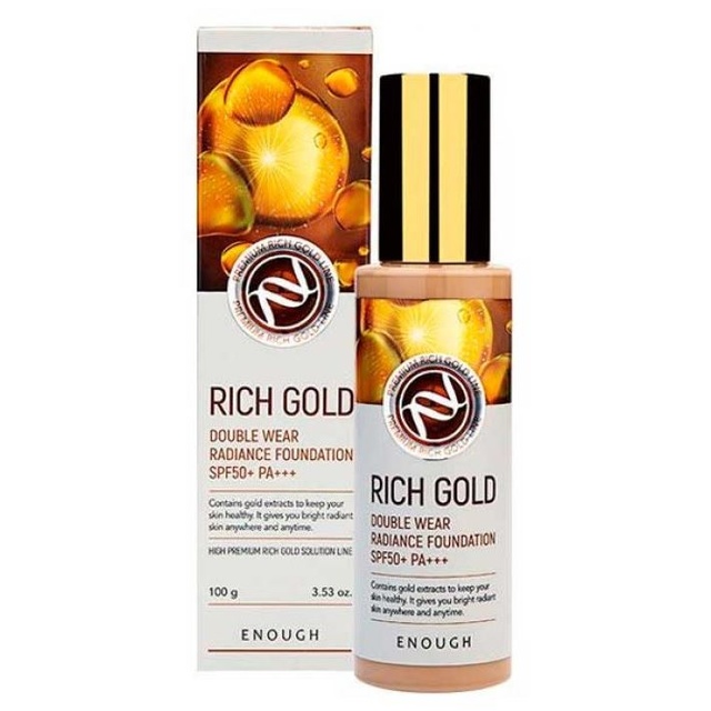 Enough Rich Gold Тональный крем с золотом SPF50+ т.13