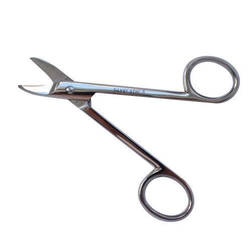 Ножницы Silver Star НСС 15,  ножницы для ногтей, широкие короткие лезвия, усиленная конструкция