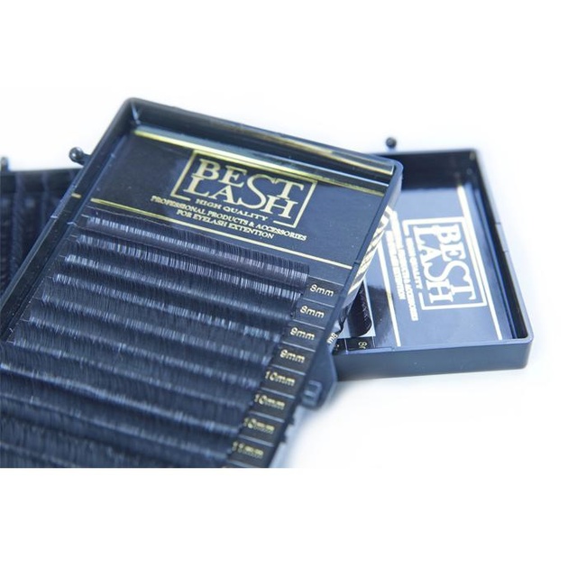 Ресницы BestLash black L+/0,10 mixes 8-14 mm, 16 линий